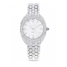 Valentino 20121972 WHITE - SILVER FASHION METAL - ALLOY Watch For Women