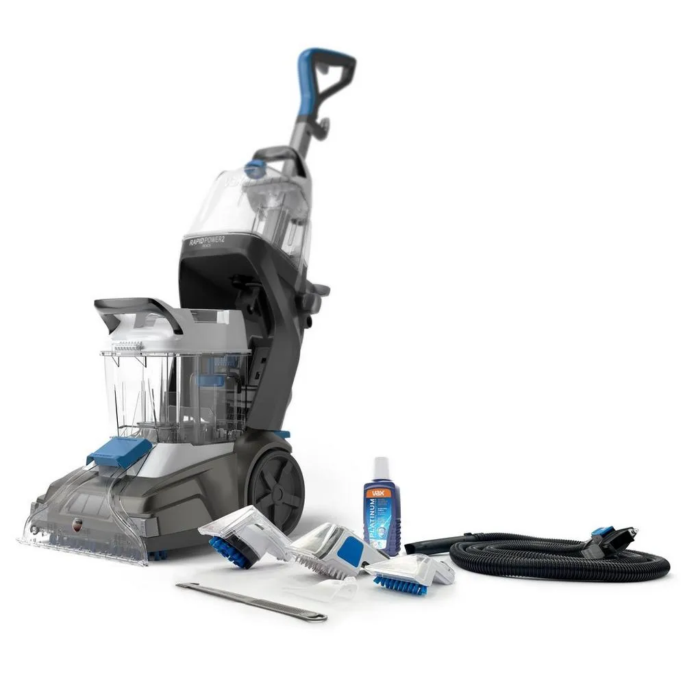 VAX CDCW-RPXLR Rapid Power 2 Reach Carpet Washer - Blue/White