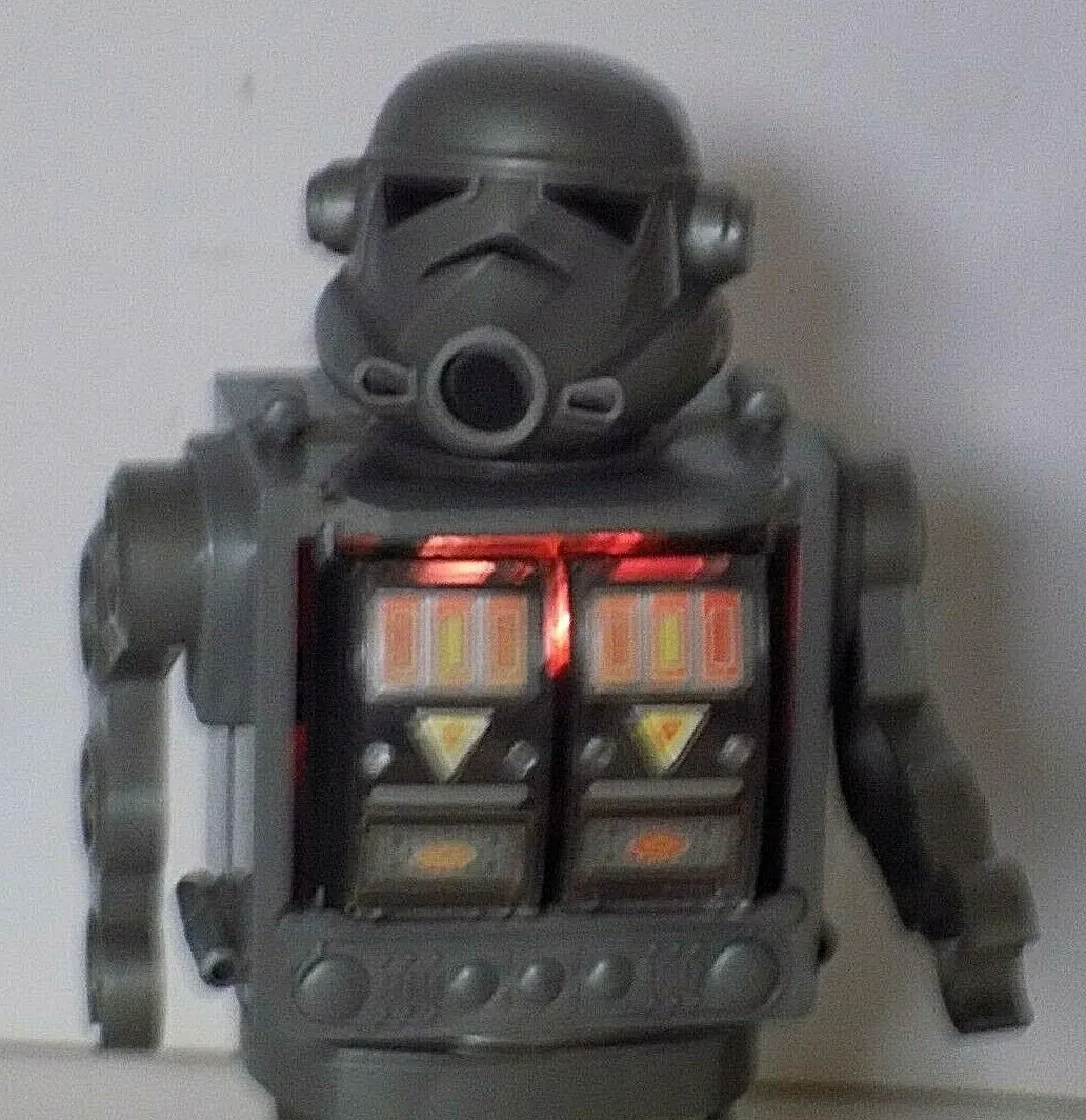 Vintage Bootleg Stormtrooper Super Astronaut Hong Kong Knockoff Robot Horikawa Toy Box No.107