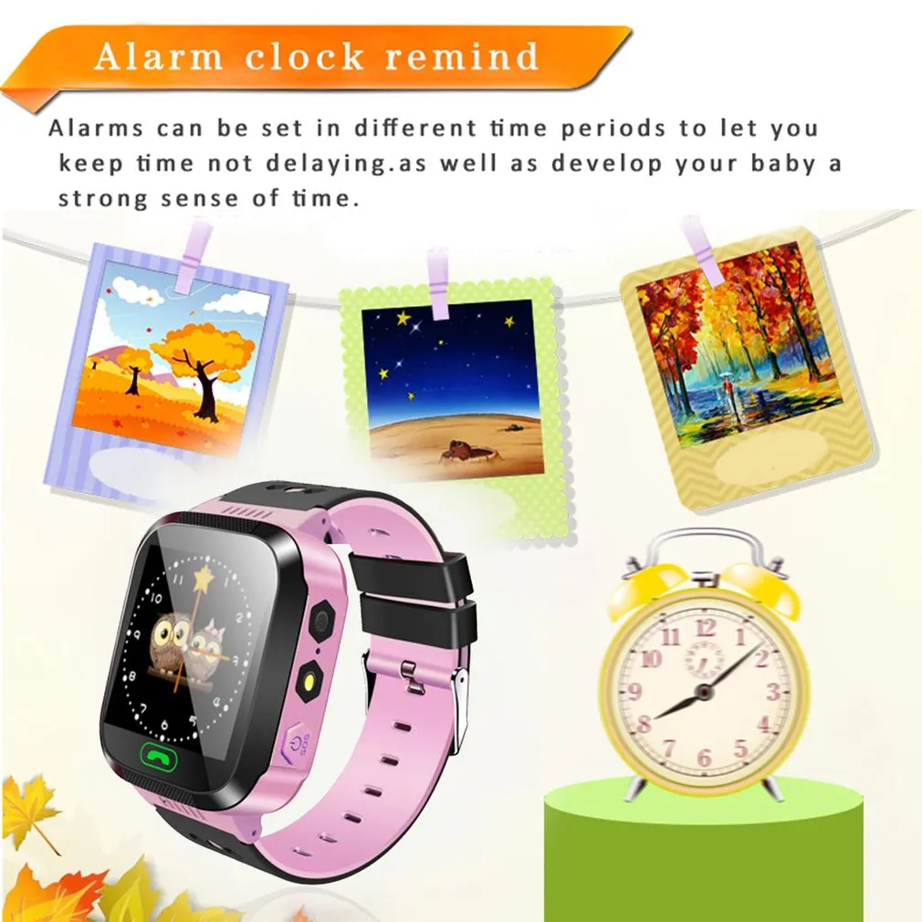 Y03 Smart Watch Multifunction Children Digital Wristwatch Alarm Baby Watch With Remote Monitoring Birthday Gifts For Kids