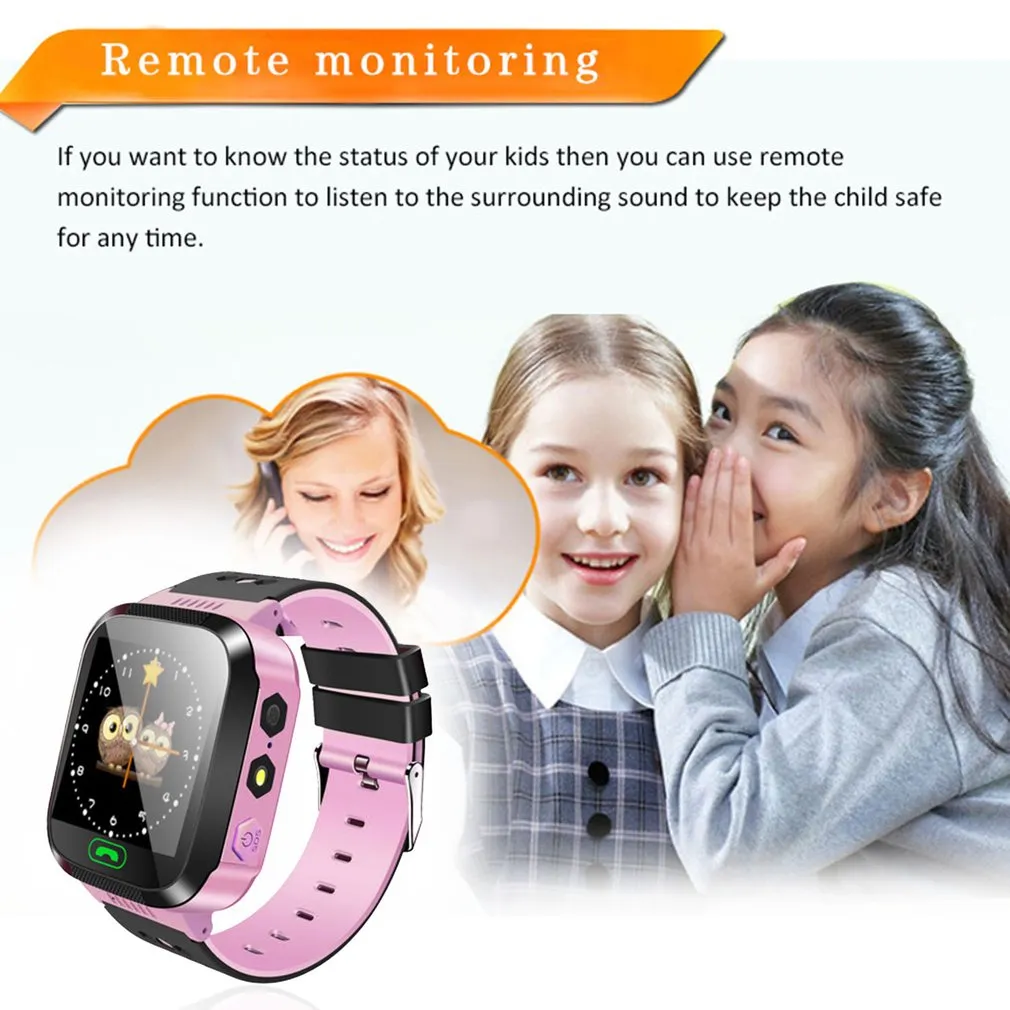 Y03 Smart Watch Multifunction Children Digital Wristwatch Alarm Baby Watch With Remote Monitoring Birthday Gifts For Kids